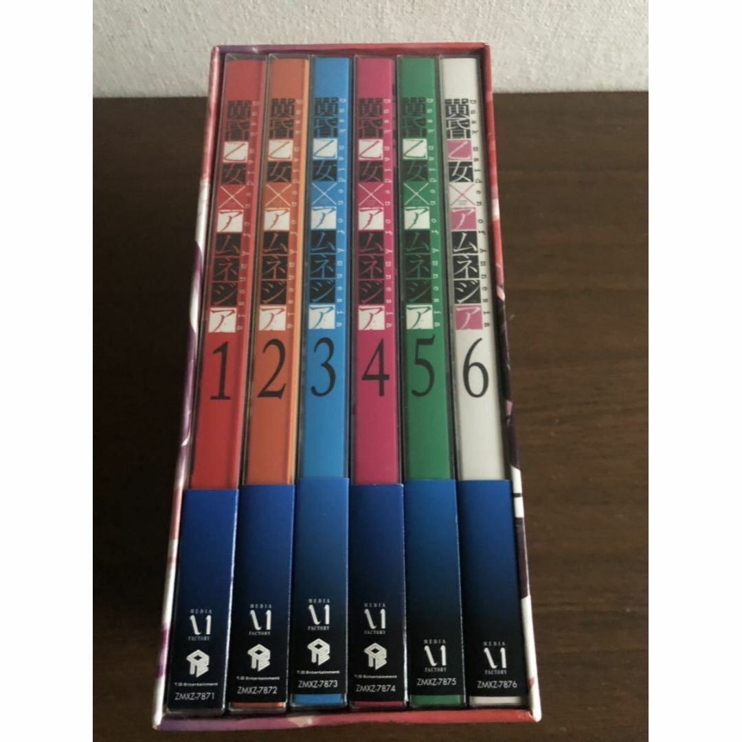 黄昏乙女×アムネジア 初回生産限定版 Blu-ray全6巻セット 全巻収納BOX