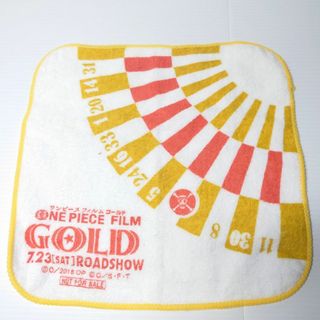 ワンピース(ONE PIECE)の『ONE PIECE/FILM GOLD/ハンドタオル/タオルハンカチ』(タオル)