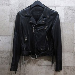 クロムハーツ(Chrome Hearts)の激レア サイン入り クロムハーツ JJディーン ライダース レザージャケット(ライダースジャケット)