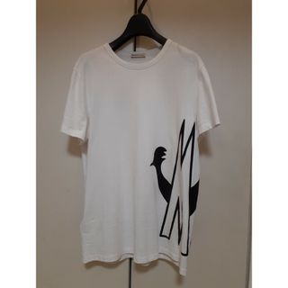 ★希少★ MONCLER ロゴTシャツ XL モンクレール ホワイト 上級品