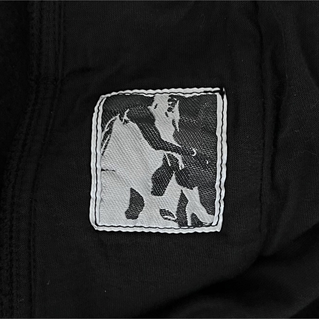 DRKSHDW(ダークシャドウ)の新品　RICK OWENS DRKSHDW  コットン　ロゴ　ショートパンツ　S メンズのパンツ(ショートパンツ)の商品写真