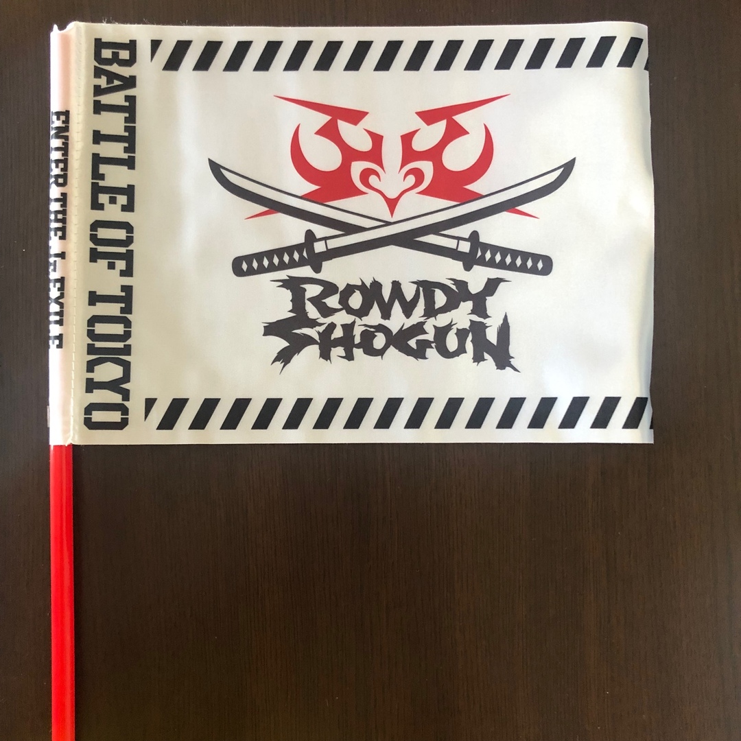 【BOT】ランペ フラッグ 2019 ROWDY SHOGUN エンタメ/ホビーのタレントグッズ(ミュージシャン)の商品写真