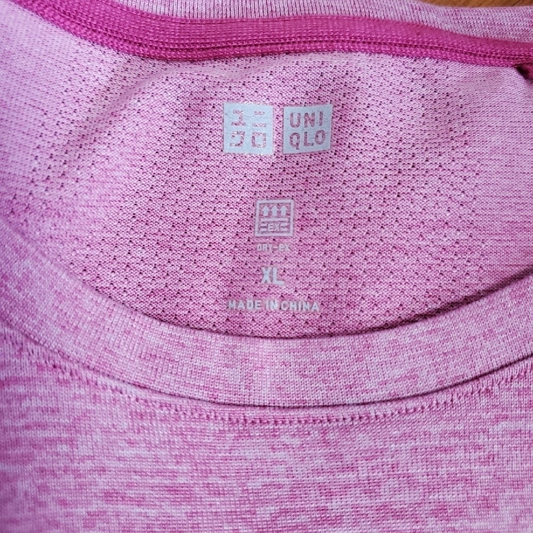 UNIQLO(ユニクロ)のユニクロ ドライEXクルーネックTシャツ 2枚 レディースのトップス(Tシャツ(半袖/袖なし))の商品写真