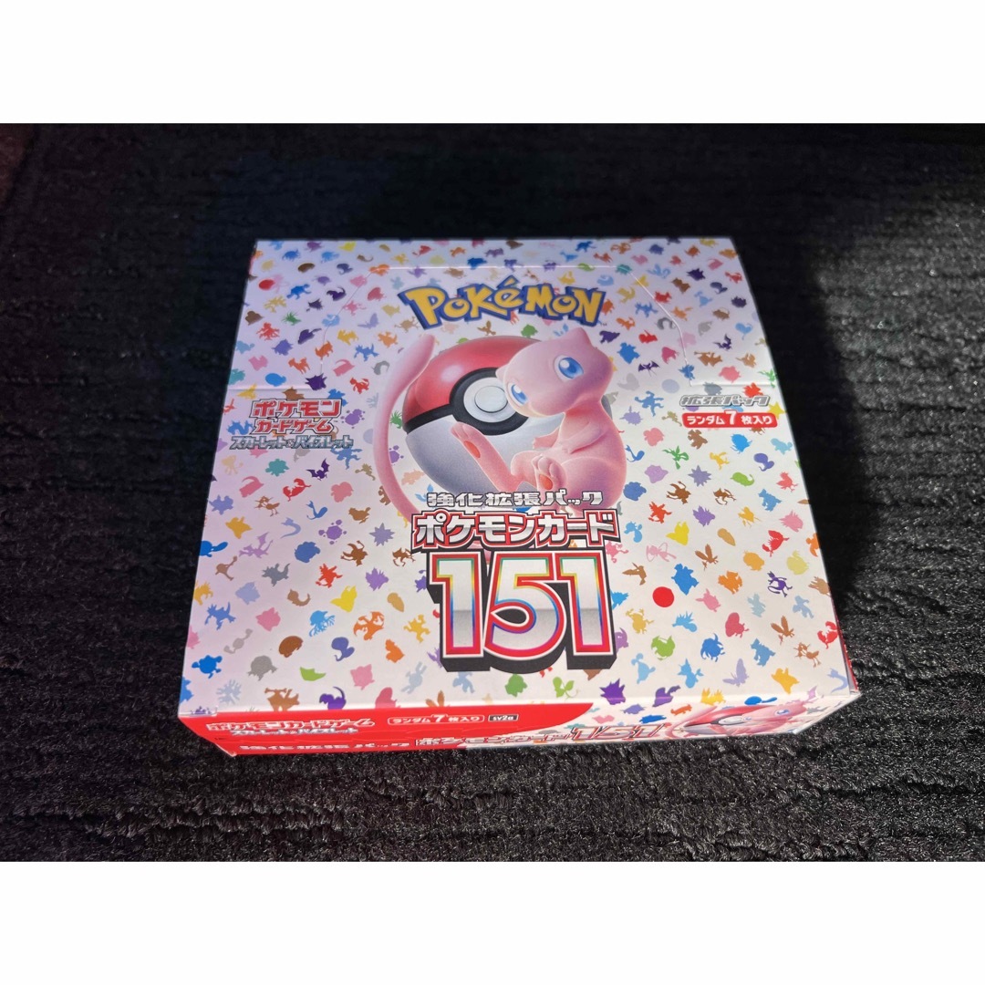 ポケモンカード　151  シュリンクなし　1box