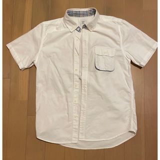 グラニフ(Design Tshirts Store graniph)の半袖　白シャツ　Mサイズ(シャツ)