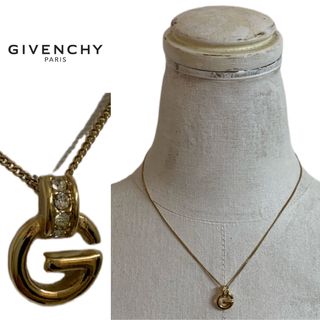 GIVENCHY PARIS VINTAGE 90s ストーン装飾 ネックレス