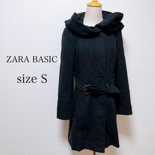 本日限定値下げ　新品タグ付き　ZARA ベルト付きコート Lサイズ