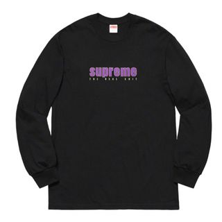 シュプリーム(Supreme)のsupreme The Real Shit L/S Tee(Tシャツ/カットソー(七分/長袖))