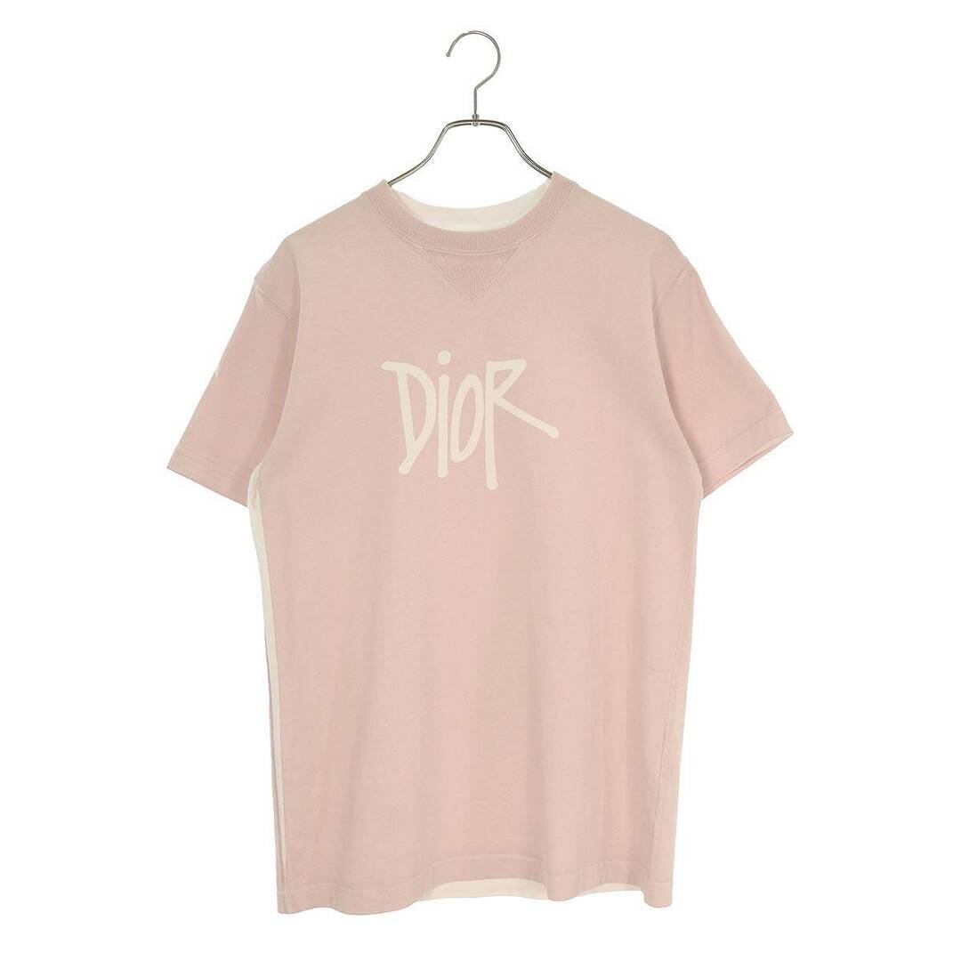 Dior(ディオール)のディオール  20AW  033J625E0554 DIOR AND SHAWNロゴプリントTシャツ メンズ XXS メンズのトップス(Tシャツ/カットソー(半袖/袖なし))の商品写真