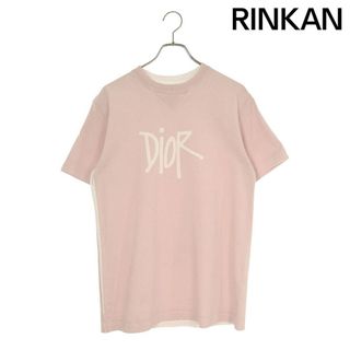 ディオール(Dior)のディオール  20AW  033J625E0554 DIOR AND SHAWNロゴプリントTシャツ メンズ XXS(Tシャツ/カットソー(半袖/袖なし))