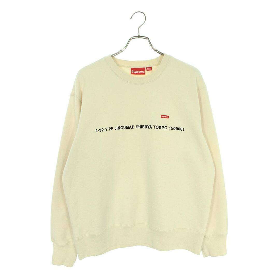 スウェットsupreme small box crewneck Sサイズ スウェット