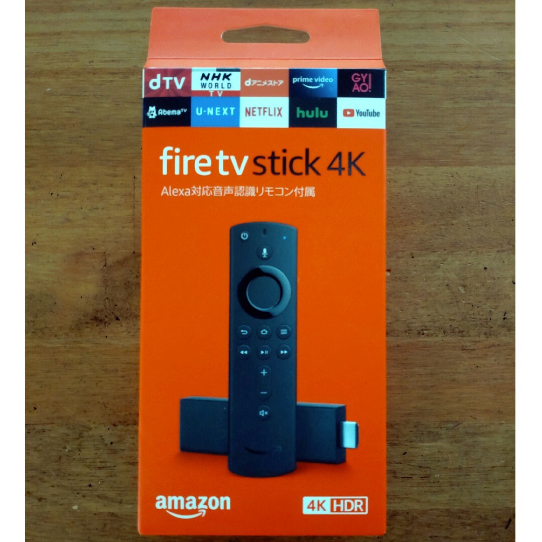 Amazon(アマゾン)の●Fire TV Stick 4K 　箱・付属品すべてあります!! スマホ/家電/カメラのテレビ/映像機器(テレビ)の商品写真