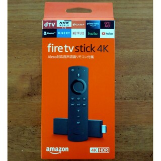 アマゾン(Amazon)の●Fire TV Stick 4K 　箱・付属品すべてあります!!(テレビ)