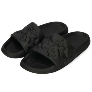Louis Vuitton レザーサンダル 6 (7/25cm) ブラック