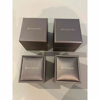 ブルガリ(BVLGARI)の【美品】ブルガリ 空リングケース 2個セット(ショップ袋)