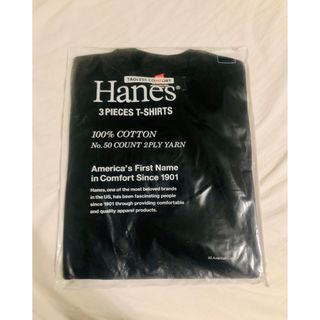 ヘインズ(Hanes)のHenes ヘインズ　3パックTシャツ　BEAUTY&YOUTH別注　ブラック(Tシャツ/カットソー(半袖/袖なし))