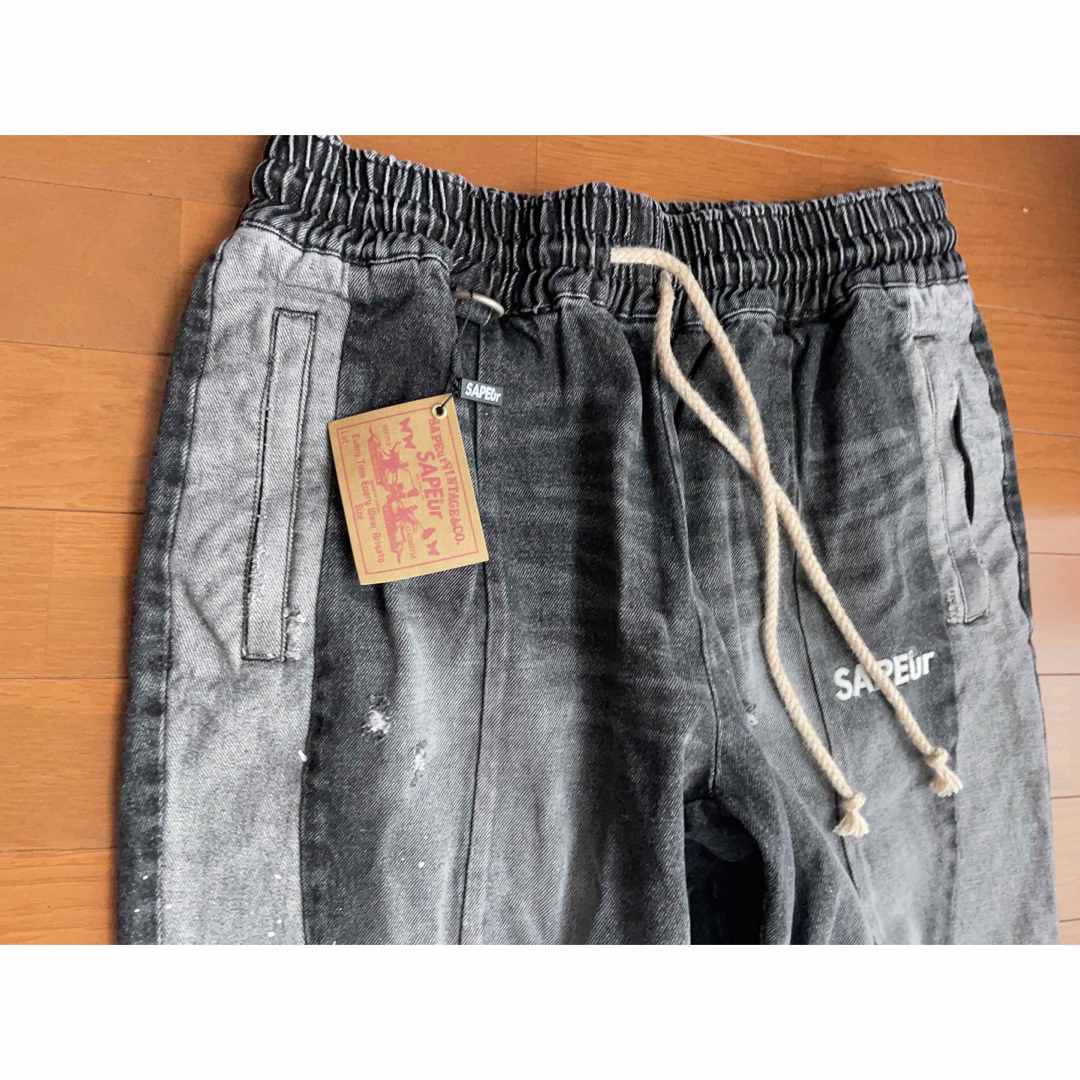 新作！ SAPEur サプール トラックパンツ デニム TRACK PANTS！