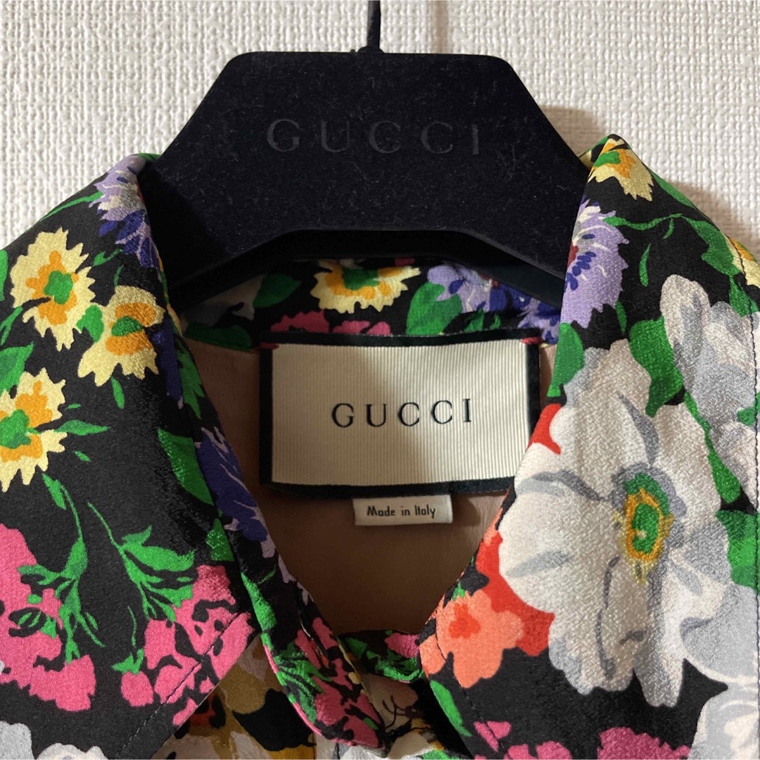 Gucci(グッチ)の【ジヨン着用】GUCCI wild flower print shirts 42 メンズのトップス(シャツ)の商品写真