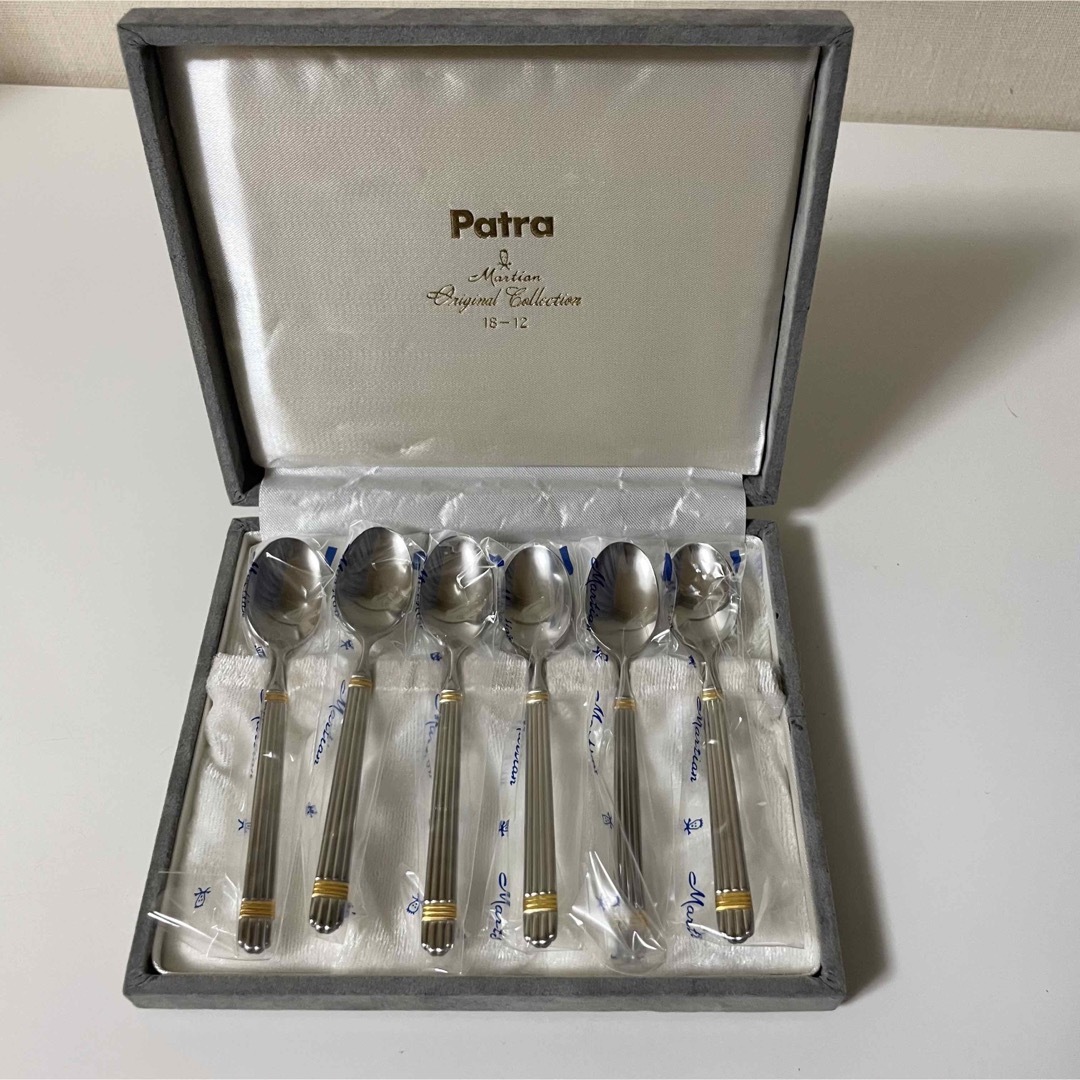 Martianマーシャン 高級スプーン PATRA パトラ ステンレス18-12 Martianマーシャン 高級スプーン PATRA パトラ ステンレス18-12