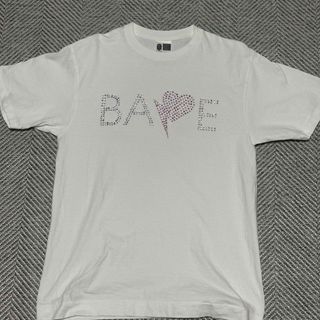 アベイシングエイプ(A BATHING APE)のA BATHING APE スワロフスキー Tシャツ BAPE NIGO エイプ(Tシャツ/カットソー(半袖/袖なし))