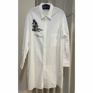 ヨウジヤマモトプールオム(Yohji Yamamoto POUR HOMME)のヨウジヤマモトオム　プリントシャツ　yohjiyamamoto HOMME(シャツ)