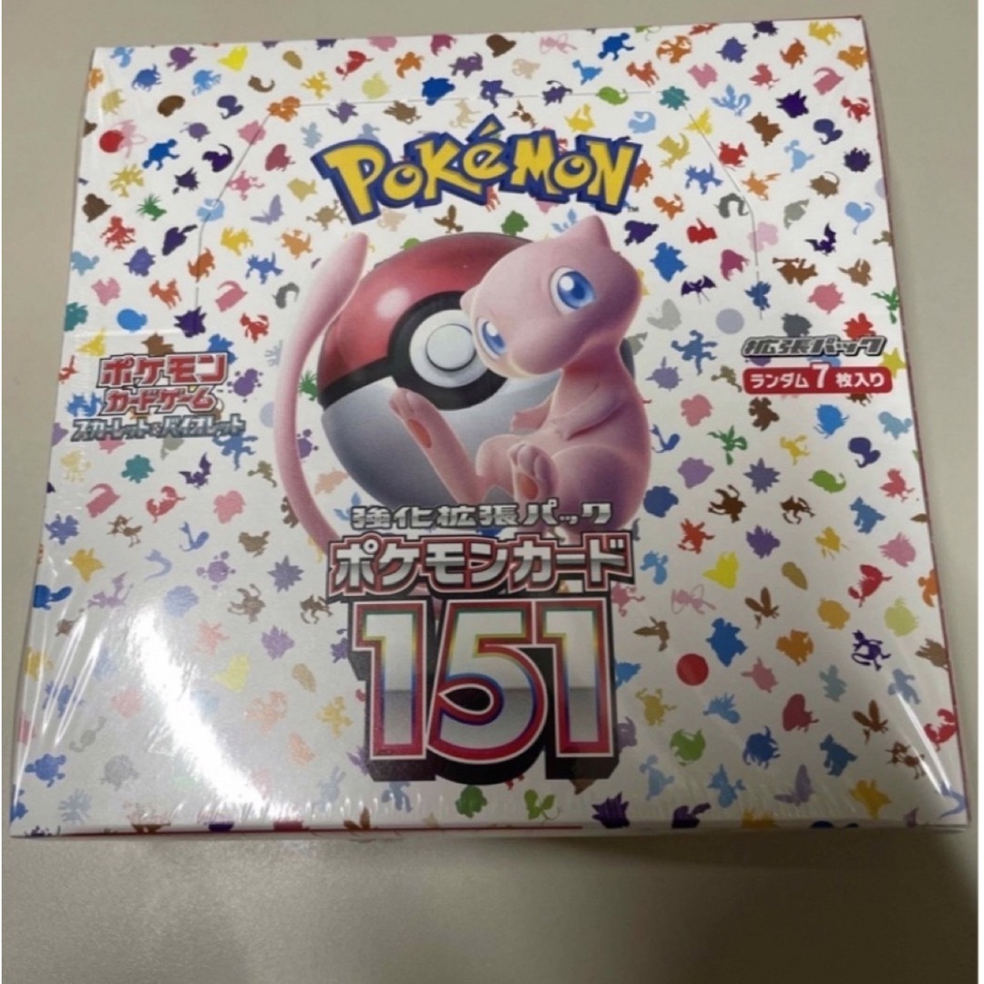 ポケモンカード 強化拡張パック 151 BOX シュリンク付き - www