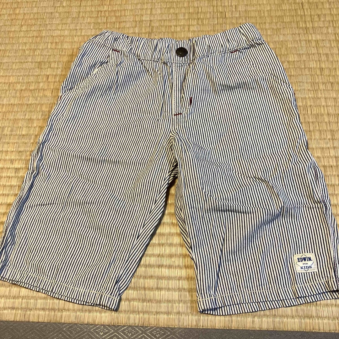 EDWIN(エドウィン)のEDWIN ハーフパンツ 140 キッズ/ベビー/マタニティのキッズ服男の子用(90cm~)(パンツ/スパッツ)の商品写真