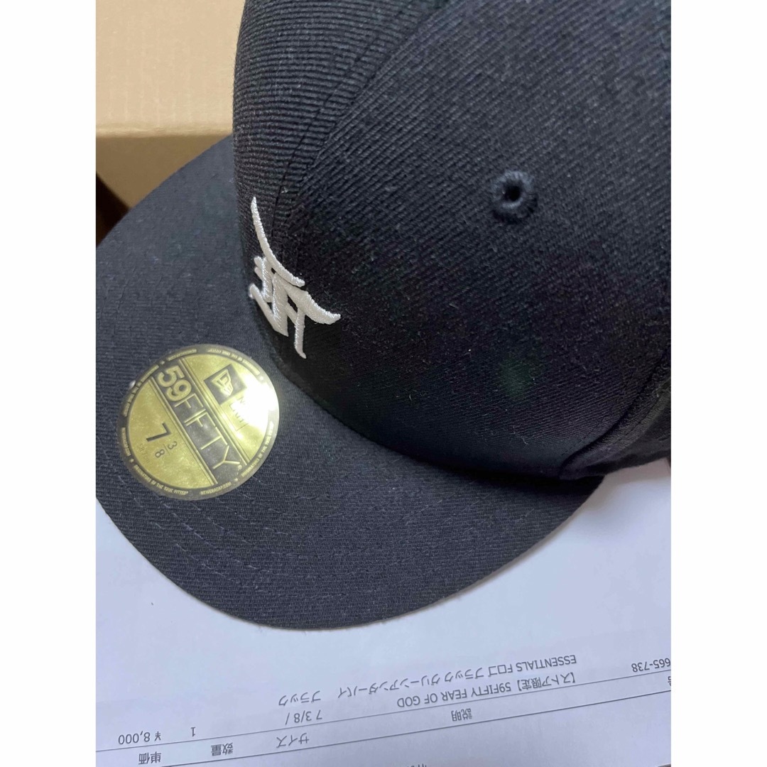 7 3/8 FEAR OF GOD ESSENTIAL 59FIFTY キャップ