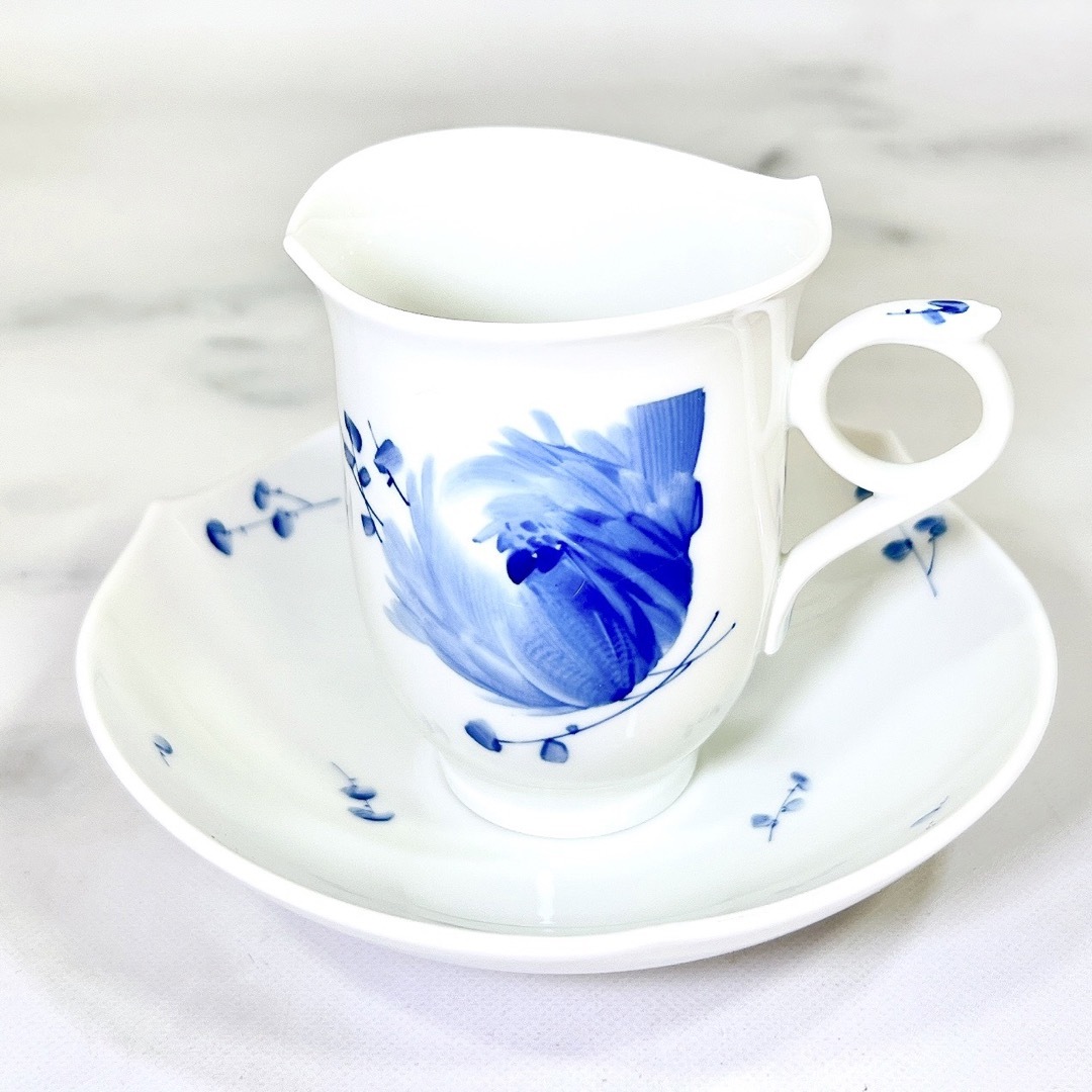 マイセン 青い花 美品 カップ ソーサー ティーカップ - 食器
