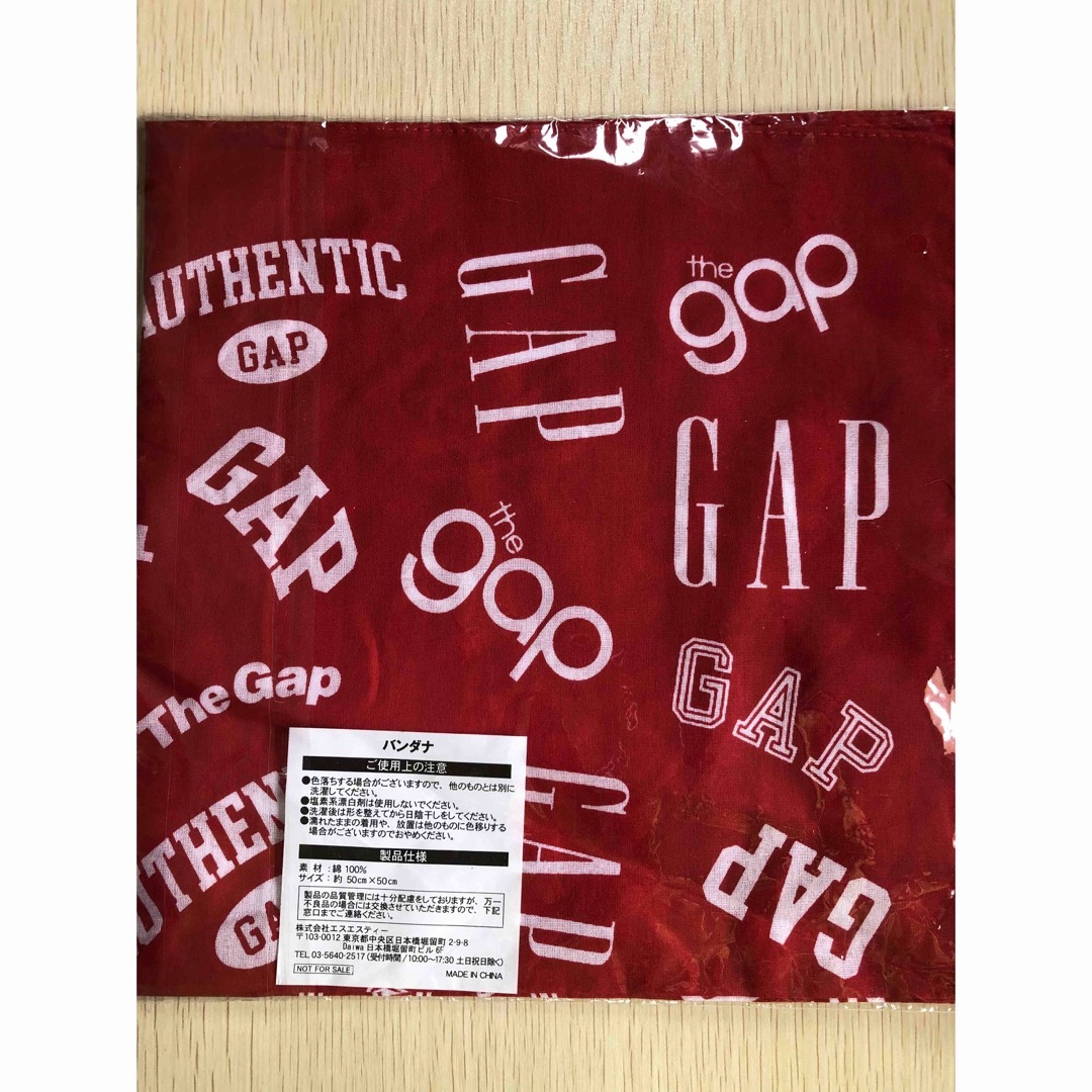 GAP(ギャップ)の☆新品 未使用☆ GAP バンダナ ノベルティ レディースのファッション小物(バンダナ/スカーフ)の商品写真