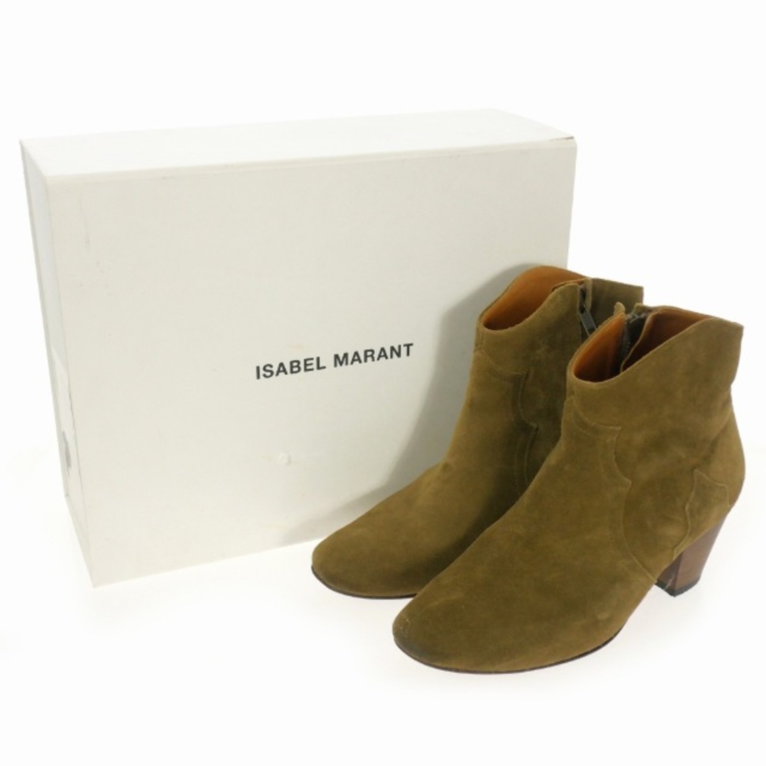 Isabel Marant - イザベルマラン スエード ショートブーツ ヒール