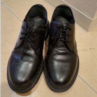 Dr.Martens 1461 3EYE GIBSON MONO BLACK 3(ローファー/革靴)