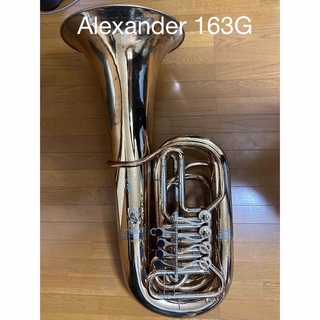 Alexander 163G B♭チューバ ゴールドブラス