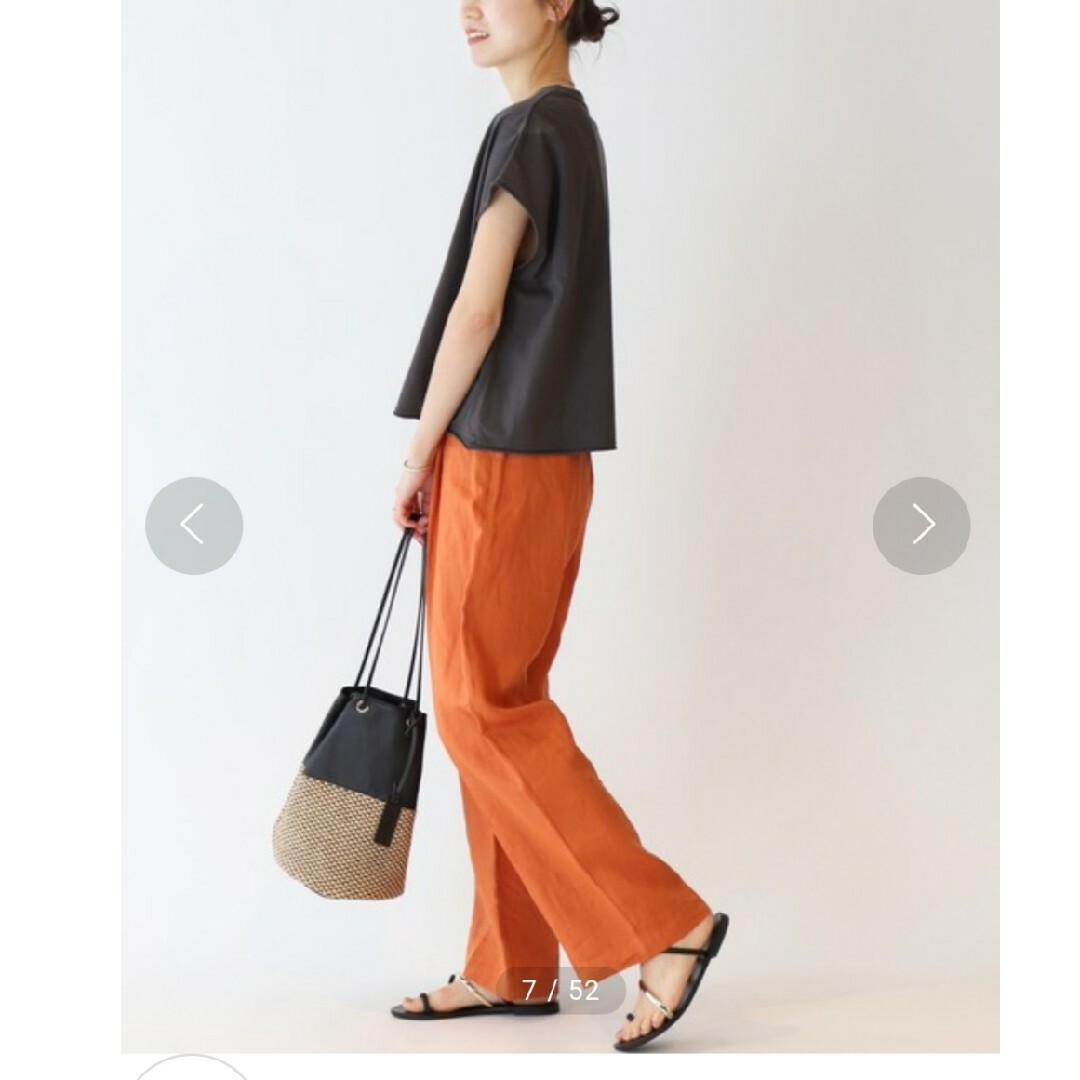 JOURNAL STANDARD relume タックフレンチリネンスラックス