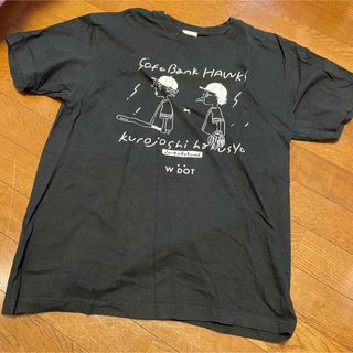 フクオカソフトバンクホークス(福岡ソフトバンクホークス)のソフトバンク　クロ女子白書　野球(Tシャツ(半袖/袖なし))