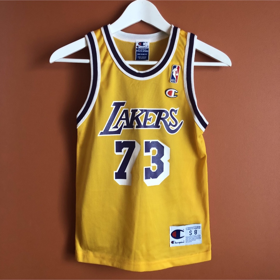 美品 未使用 NBA LAKERS Dennis Rodman ユニフォーム