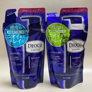 デオコ(DEOCO（ROHTO）)のデオコ スカルプケアシャンプー ・コンディショナー　つめかえ用(285ml)(シャンプー)