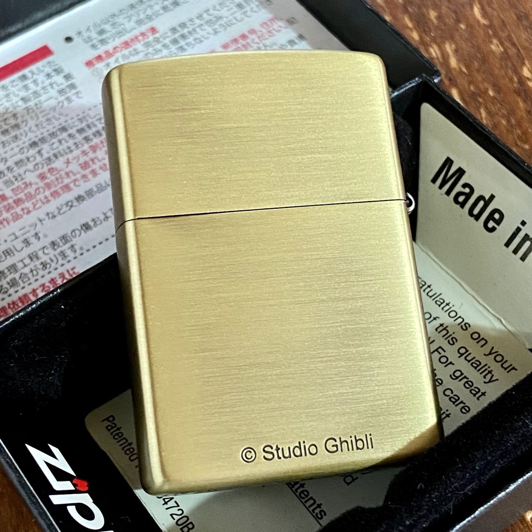 新品 Zippo 紅の豚 ポルコ うしろ姿 ジブリ ジッポー NZ-40