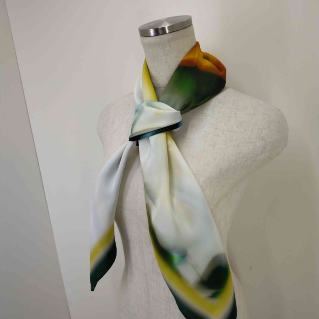 TAAKK(ターク) BLURRED FLOWERSCARF メンズ