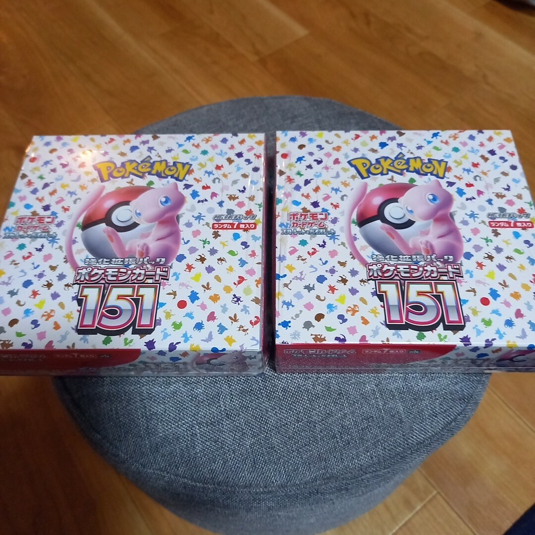 日本未発売】 ポケモンカード151(x10pack),ユニバース2BOX