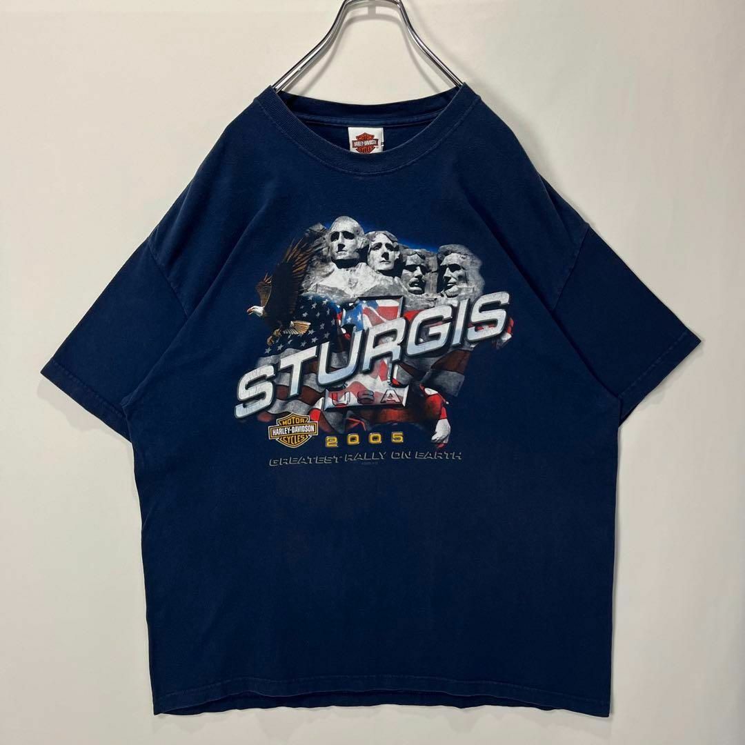 Harley Davidson - ハーレーダビッドソン ビッグロゴ Tシャツ 古着