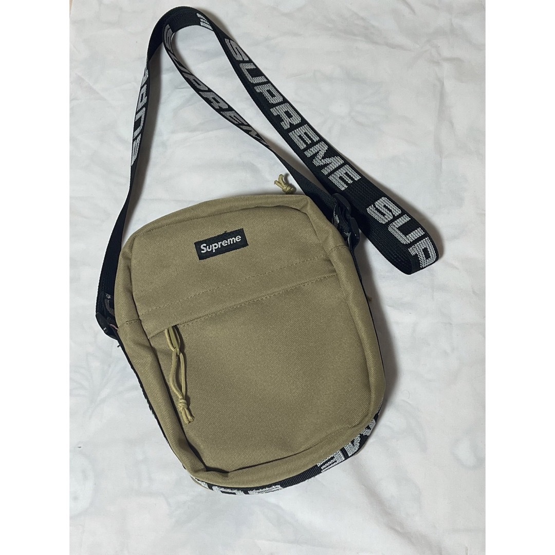 国内正規品 Supreme Shoulder Bag 18ss Tan