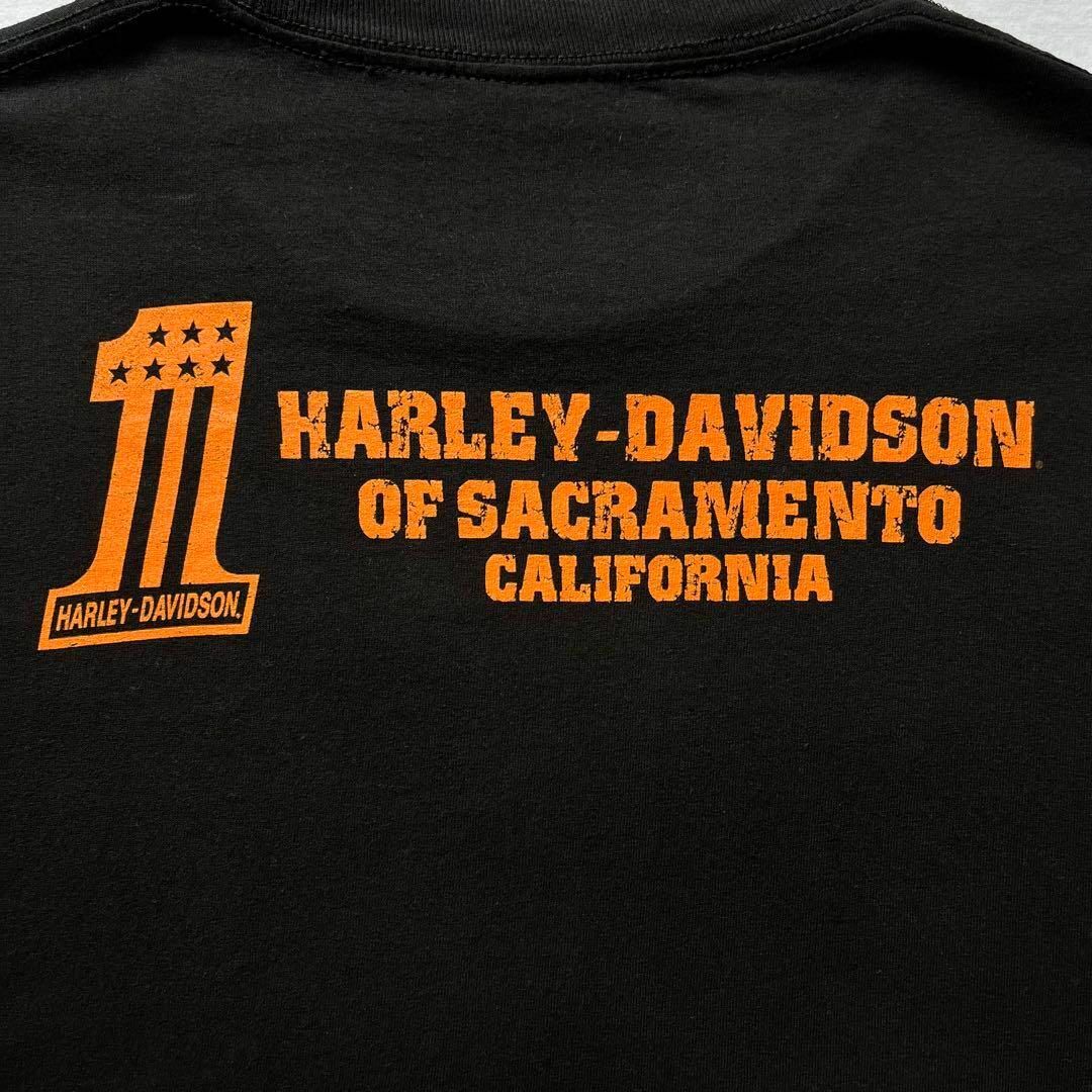 Harley Davidson - ハーレーダビッドソン ビッグロゴ Tシャツ 古着