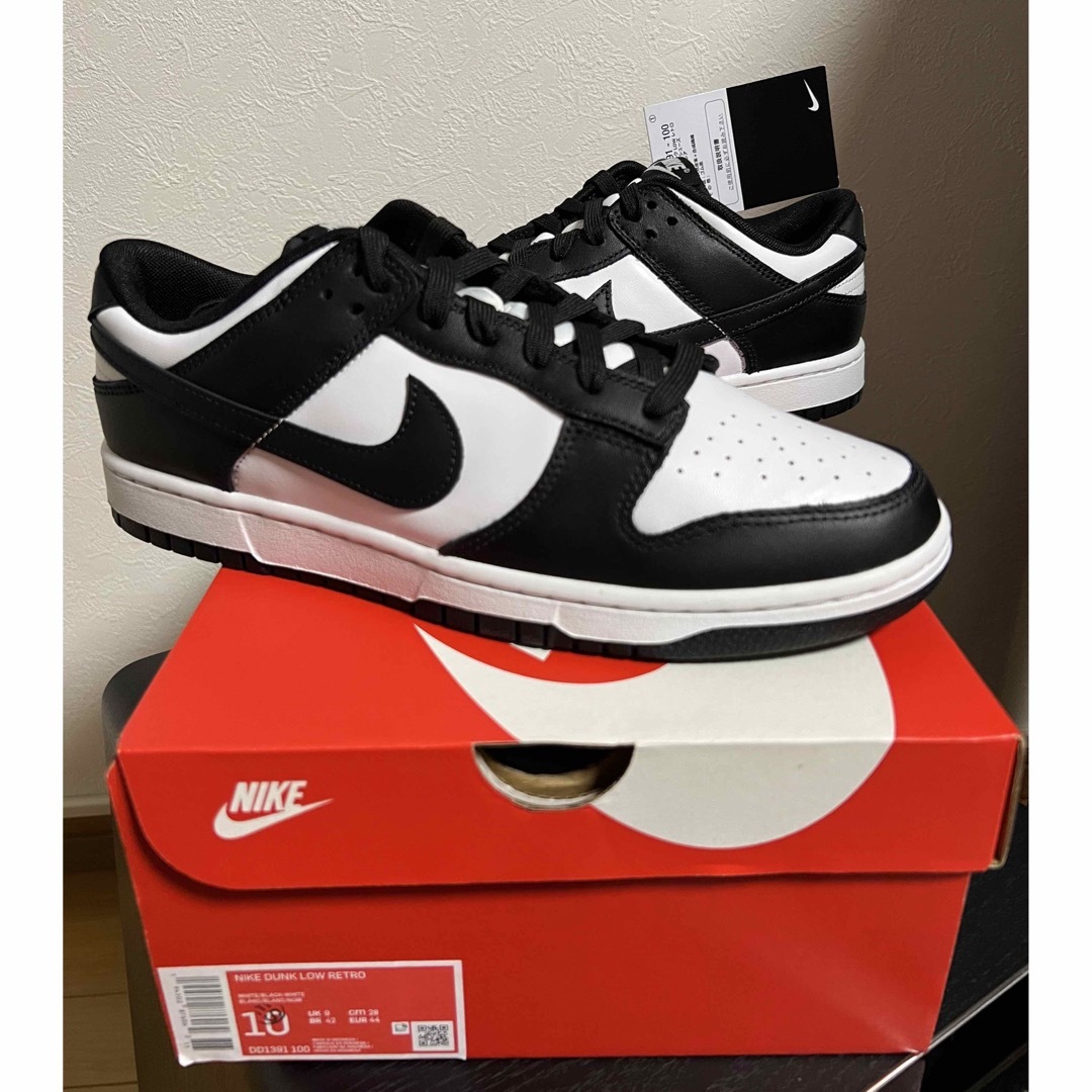 NIKE - 28.0cm NIKE DUNK LOW RETRO PANDA ダンク パンダの通販 by ...