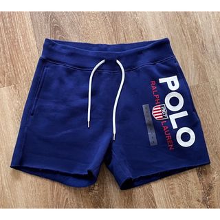 ポロラルフローレン(POLO RALPH LAUREN)のPOLO ラルフローレン　ショートパンツ　スエット　米国購入　新品(ショートパンツ)