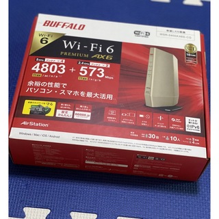 バッファロー(Buffalo)の中古 BUFFALO Wi-Fiルーター WSR-5400AX6S-CG(PC周辺機器)