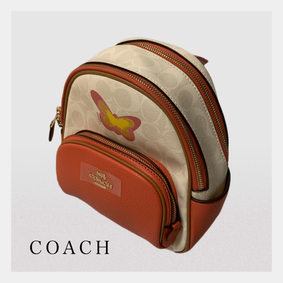 COACH - 〈未使用〉COACH コーチ リュック バックパック 蝶の通販 by