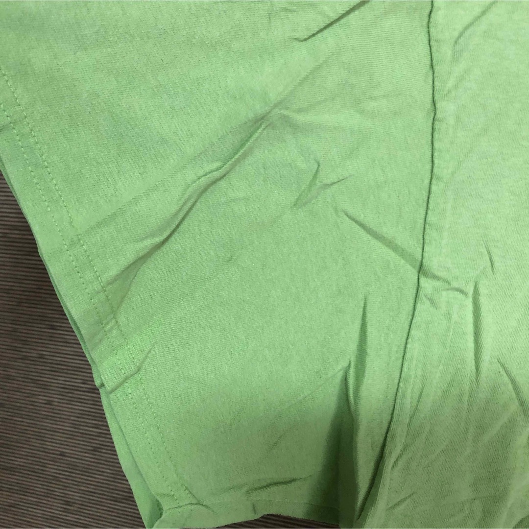 GILDAN(ギルタン)の【ギルダン】半袖Tシャツ　カエル　緑　クラシックカー　旧車　インディアナ66 メンズのトップス(Tシャツ/カットソー(半袖/袖なし))の商品写真