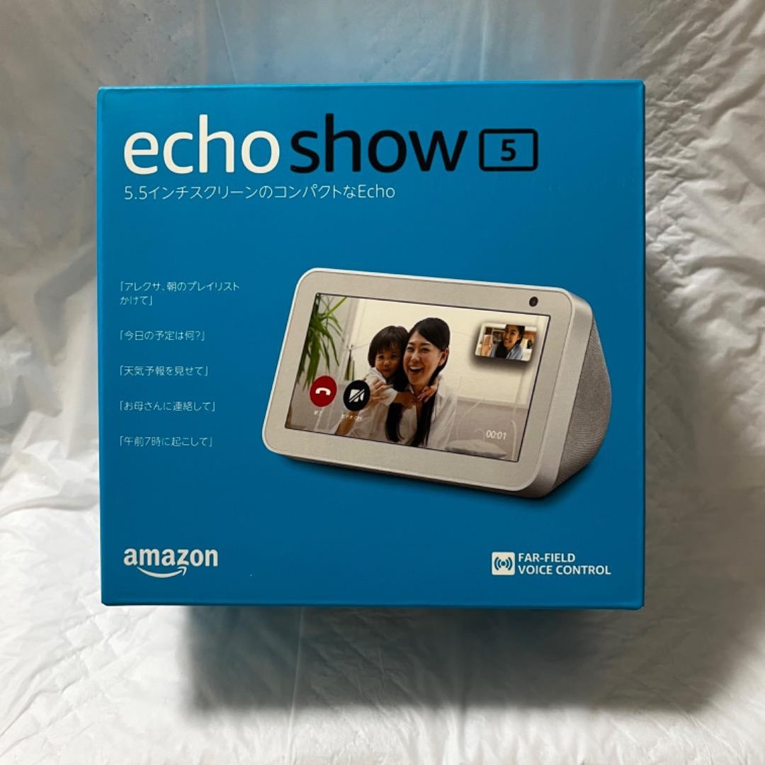 新品　Amazon Echo Show 5 第2世代 スマートディスプレイ 白