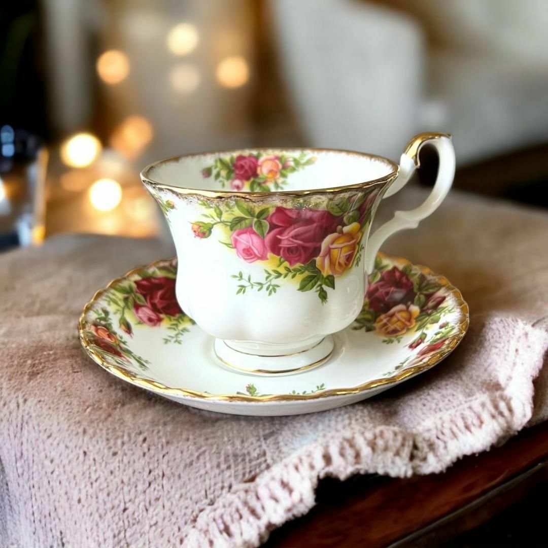 現品限り】英国 ROYAL ALBERT ロイヤルアルバート ティーセット